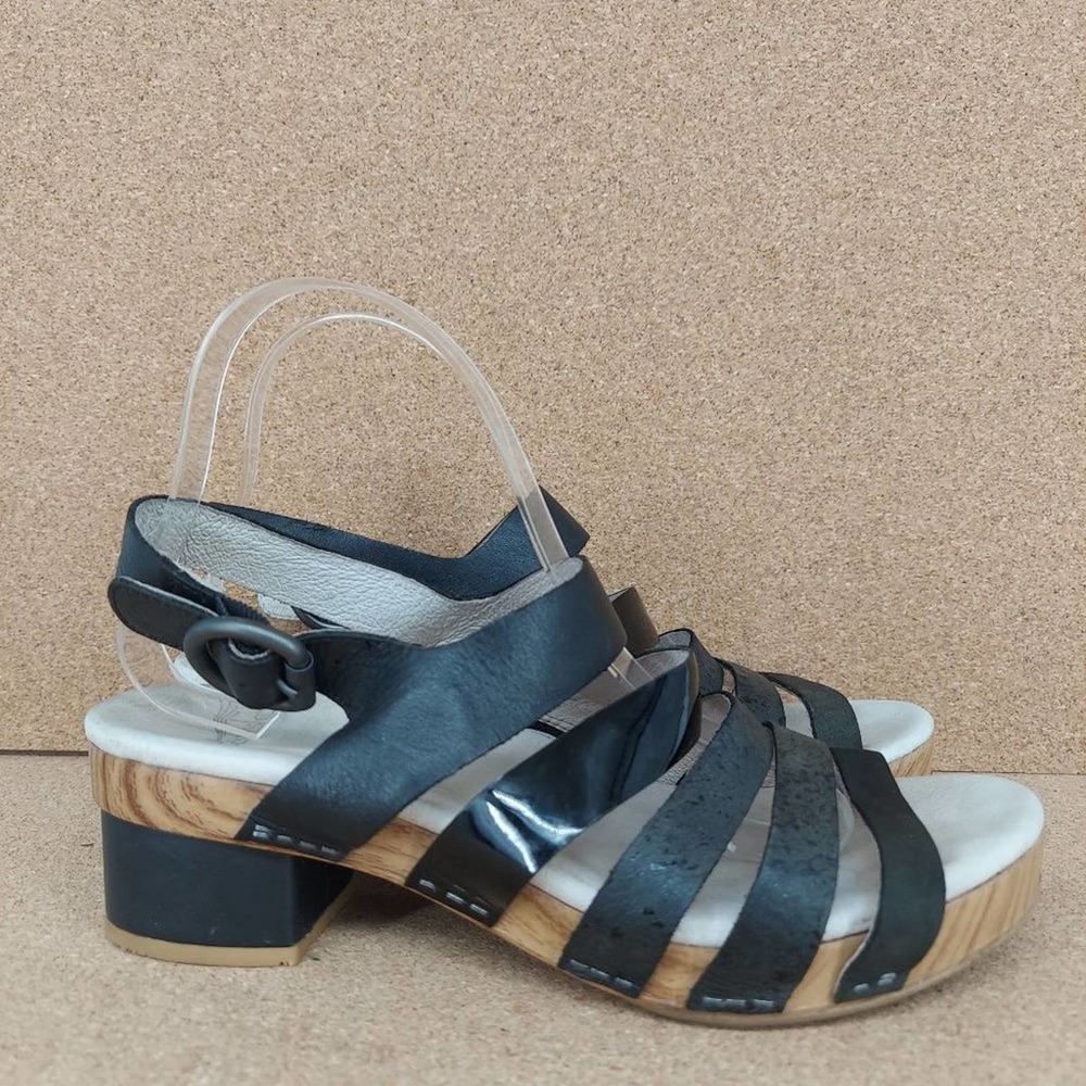 Dansko Womens Block Heel Strappy Sandal Size 39